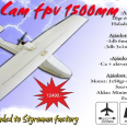 EASY FPV V4 1500MM EPP repülő carbonnal+ragasztóval(Styroman)