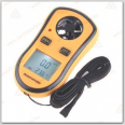Szélsebesség mérő - szélmérő - LCD kijelzős - Hőmérséklet mérővel