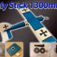 Ugly stick 1300mm EPP RC repülő Styroman KIT